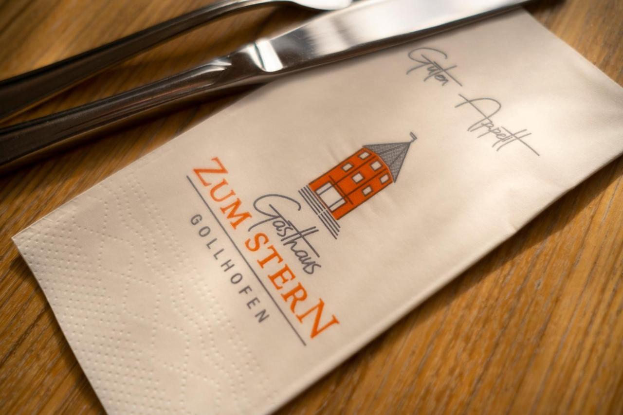 Gasthaus Zum Stern Gollhofen Экстерьер фото