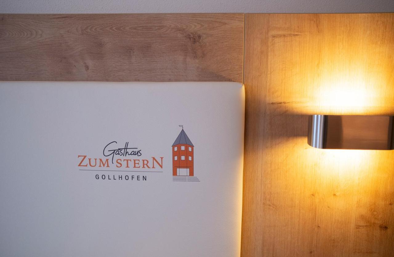 Gasthaus Zum Stern Gollhofen Экстерьер фото